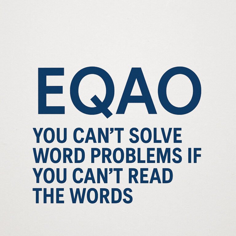 “You Can’t Solve Word Problems If You Can’t Read the Words”